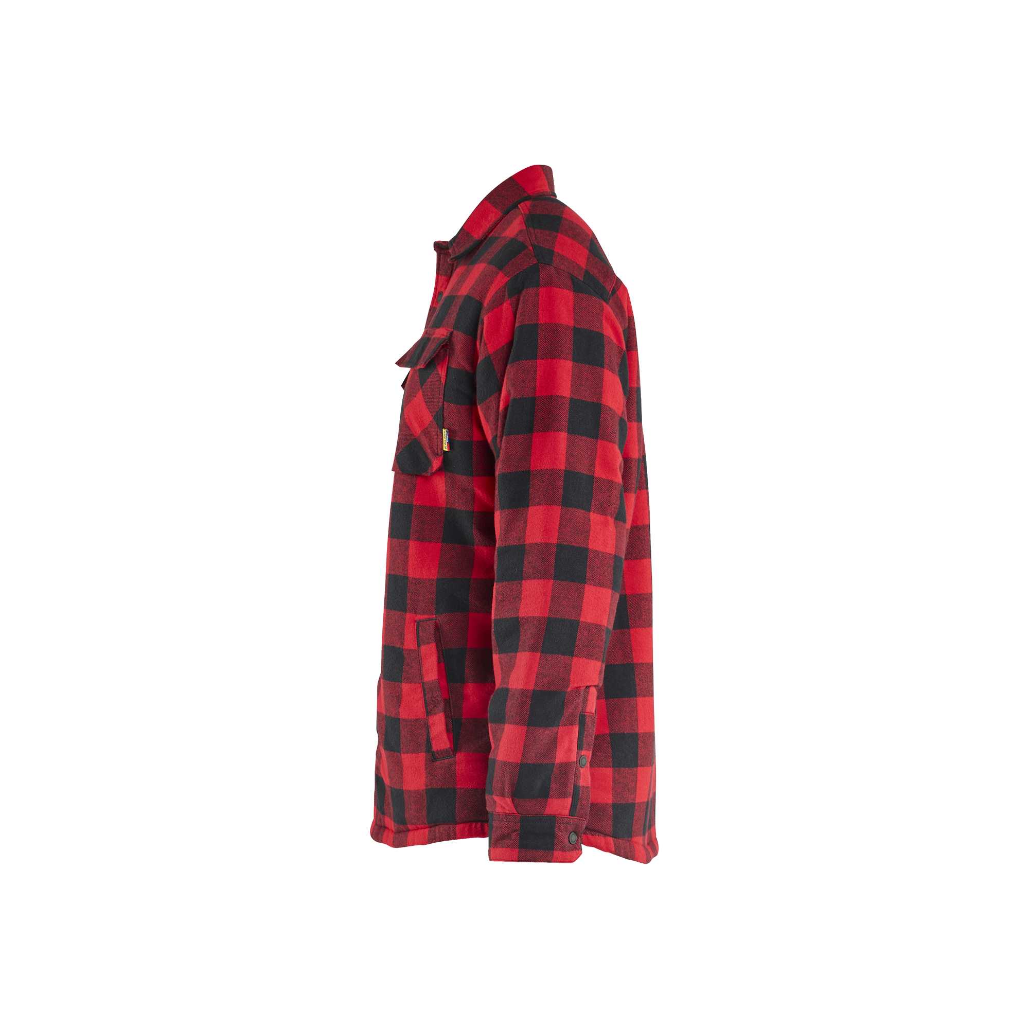 BLAKLADER 47041168 Pile Lined Flannel Shirt Work Jacket MEN - 100% Cotton